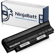 NinjaBatt 노트북 배터리 for 델 J1KND Inspiron N5110 N7110 N5050 N7010 N, 상세내용참조