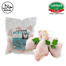 LABBAIK Halal Chicken Leg Drumsticks 1kg / 치킨 드럼스틱 닭다리 (북채), 1개