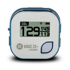 [국내 공식]GOLFBUDDY GB VOICE2S+ 음성형 GPS 거리 측정기 (일본 정규품) (네이비 블루), 네이비 블루, 블루 - gb2