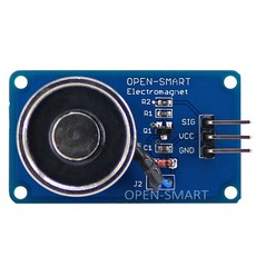 OPEN-SMART 홀딩 전기 자석 리프팅 솔레노이드 흡입기 아두이노용 전자석 모듈 보드 DC5V 10N