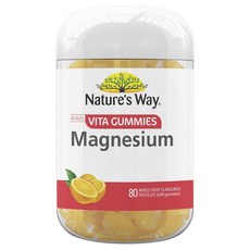 [호주직배송] 네이쳐스웨이 Nature's Way Vita Gummies Adult Magnesium 80 Gummies, 1개