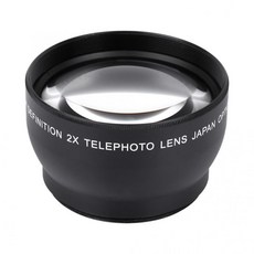 52mm 2 배 배율 hd 텔레 컨버터 망원 렌즈 (52mm 마운트 카메라 용)|휴대전화 렌즈|, 1개, 단일, 단일