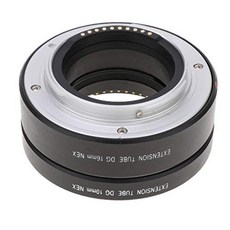 B Baosity 전자AF 접사 링 매크로 연장 튜브 10mm 16mm 소니A7 A7R A7S NEX7 NEX6시리즈용, 본문참고