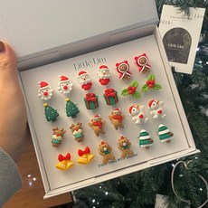 Christmas zibits gift box 크리스마스 선물 자석 신발 파츠 기프트박스