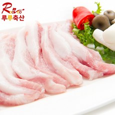 루루축산 돼지고기 항정살 구이용 500g 냉장돼지고기 (국내산 돼지고기), 1개
