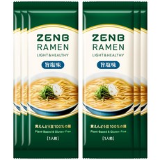[글루텐프리 라면] ZENB 젠부라면 밀키트 108g×6봉, 6개