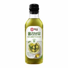 CJ 백설 압착 올리브유 (500mlx12입)