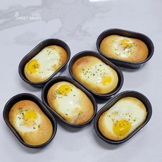 스윗핸즈 계란빵틀 1구(양면코팅) 6개 실팝T코팅 국내제작 계란빵만들기