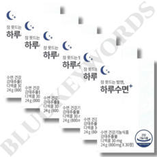 잠못드는 밤엔 하루수면 + 800mg x 30정 x 6박스 6개월분