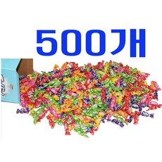 엘반 토픽스 과일향 츄위캔디500여개입 특대용량, 2kg, 2개