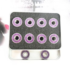 인라인 롤러 스케이트 스케이트 보드 용 스케이트 베어링 드리프트 스케이트 보드 크롬 스틸이]], 16 pcs without Box
