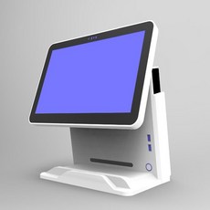 새로운 15 공장 가격 MSR 카드 판독기와 VFD 고객 전시를 가진 전기 용량 터치 스크린 pos 체계 대중 음식점 pos 체계, 중국, 하얀, 영국