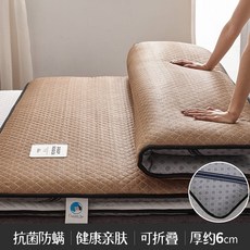 킹패드 진드기방지 항균 침대매트 쿠션 가정용매트 요이불 학생기숙사 싱글 전세 전용 바닥, C05-120*200cm(항균 진드기방지 고밀도 함몰하지않음)