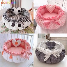  AH-130 고양이 강아지 복주머니 다기능 방석하우스 직경40cm-80cm 애견하우스 침대 숨숨집 사계절 강아지하우스 고양이하우스 강아지집, 선택02. 냥이얼굴하우스 