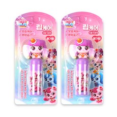해호 캐치티니핑 립케어 말랑핑 딸기향 2024년제조, 2개, 3.8g