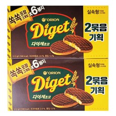 오리온 다이제초코 실속형 (312g+312g) 2묶음 기획, 1개, 312g