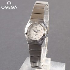 오메가 OMEGA 메탈 여성시계 쿼츠 123.10.24.60.55.001