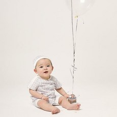 DAKS BABY 24SS (130주년)아이코닉 모노그램 우주복 2P