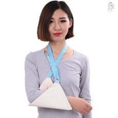 앞팔 어깨 탈구함 팔꿈치 쇄골 상지 팔뚝 골절 고정, 프리사이즈 + 교차형 + 1개