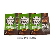 오리온 닥터유 프로 단백질바 크런치, 1.68kg, 1개