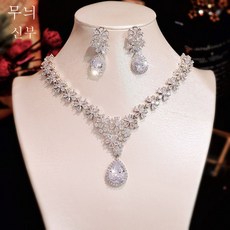 클립목걸이팔찌세트