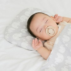 수면공감 우유베개 에어 베이비 신생아 영유아 아기베개 두상베개 태열방지, 단품