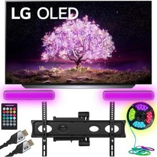 LG OLED65C1AUB 65인치 4K 스마트 올레드 TV AI ThinQ갱신 번들 몬스터 월마운트 3270인치