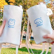 텀블러 미니 에코백 드링크백 크로스 핸드폰 물병 가방