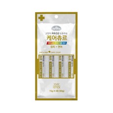 데이스포 건강을담은츄르 참치+연어(피부) 15g*4P 고양이츄르
