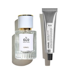 베르니엘 여성향수 와일드플라워 No.609 퍼퓸+고체향수 세트, 1개, 65ml 1개, 65ml
