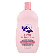 Baby Magic 베이비 로션 젠틀 467.8g(16.5온스) 향 (488ml) (3팩), 16.5 Fl Oz (Pack of 3), 3개, 488ml