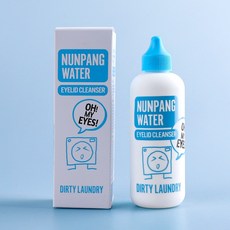 더티런드리 눈팡워터 150 ml 저자극 눈꺼풀세정제, 1개, 150ml