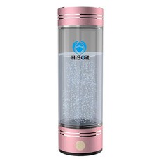 HISOIT Hydrogen Water Bottle Maker Machine Hydrogen Water Generator with SPE and PEM Technology 17oz