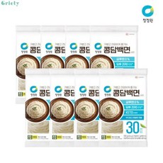 청정원 두부로 만든 콩담백면 면사리 150g 8개 대용량 11203550