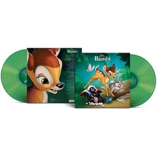 월트디즈니 LP 밤비 OST 앨범 그린 컬러 바이닐 Bambi LP - 디즈니lp