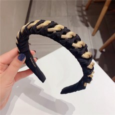 굵은머리띠