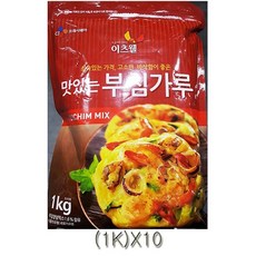 MS 이츠웰 부침가루 업소용 1K X10 간단식사 명절음식, 1