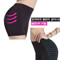 CaRoED 패드 ED 내장형 거들 보정속옷 골반U 내장형 거들 패드 골반U 보정속옷