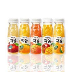 빙그레 상큼한 따옴 랜덤5종류 혼합맛 발송 235mL X15입 멀티, 15개