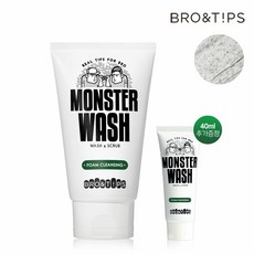 [신세계TV쇼핑][T] 브로앤팁스 몬스터워시 폼 클렌징 120ml