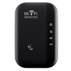 무선 와이파이 리피터 2.4G 익스텐더 증폭기 802.11N 신호 부스터 장거리 라우터 300Mbps, [01] EU 플러그, [03] 4 Lights  Black, 03 4 Lights  Black_01 EU 플러그 - tplink익스텐더