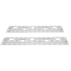 삼성칩 LED모듈 방 거실 주방 욕실 화장실 효율 좋은 LED S6 S4 3528 가정용 쉬운설치 자석증정 국산조명 플리커프리 DIY 설치 교체 고장 수리, 9.3528주방2등세트[418X70mmX2장주백색], 1세트
