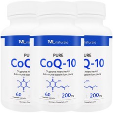 My Life 내추럴스 코큐텐 CoQ-10 200mg, 60정, 3개