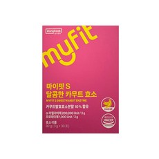 마이핏S 달콤한 카무트 효소 30포, 90g, 3개