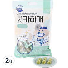 제로랩스 강아지 치카하개 덴탈껌 240g, 관절건강, 2개 - 치카하개