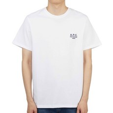 [아페쎄] 레이몬드 로고 COEZC H26840 AAB BLANC 남자 반팔티셔츠