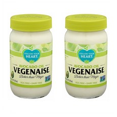 Follow Your Heart Vegenaise Avocado Oil 팔로우 유어 하트 비건 마요네즈 아보카도 오일 473ml 2팩, 단일상품