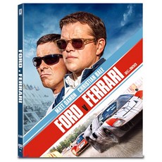포드 V 페라리 (2Disc 4K UHD + 2D 풀슬립케이스 스틸북 한정판) : 블루레이