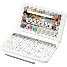 일본 샤프 전자사전 Sharp PWSA5W Electronic Dictionary Brain Lifestyle and Liberal Arts Model 130 Contents Re