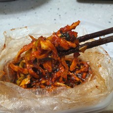 [오똑팜] 무농약 무말랭이무침 (500g), 500g, 1개